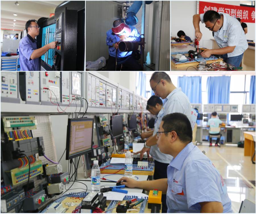 全区职工职业技能大赛高手达人露绝活