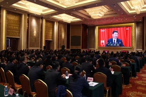 荣成市组织党员干部群众收听收看 中国共产党