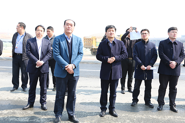 市委办来高区督导检查各类项目开工建设情况