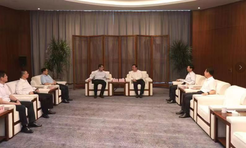 重庆市云阳县党政代表团来我市考察
