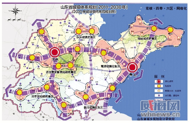 威海地图市区地图_威海市区人口数量