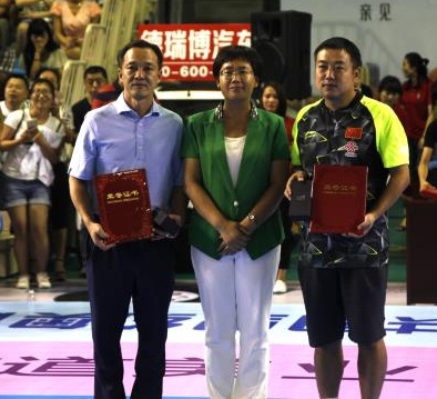 国乒奥运热身赛在南海新区闭幕