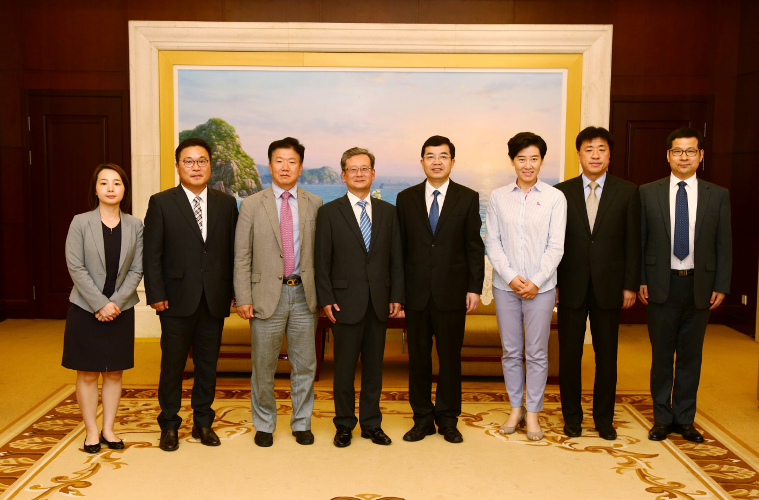 张海波会见韩国驻青岛总领事馆总领事