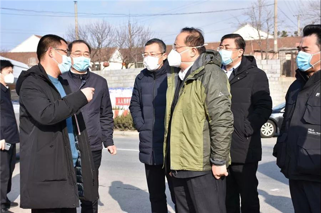 高旭光到基层督导检查疫情防控工作