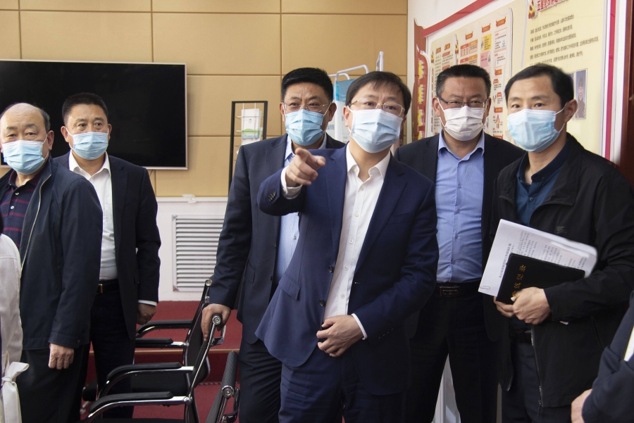 威海市人民政府 乳山市 王大治督导调研渔船管控和海上涉渔安全生产