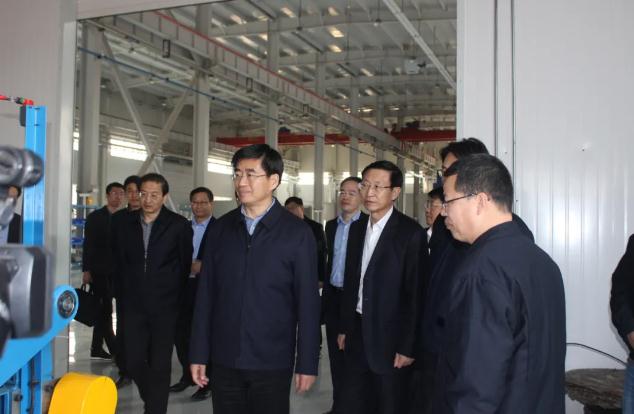 威海市人民政府 临港区 市领导到临港区调研重大项目和产业园区建设