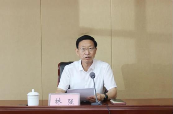 林强强调,各级各部门要在站位上再提高,坚持思想不松,标准不降,力度不